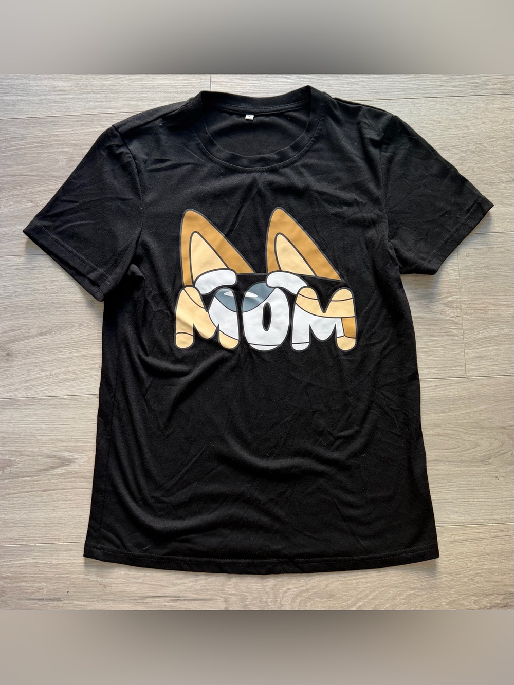 Bluey - Mom Black T Shirt